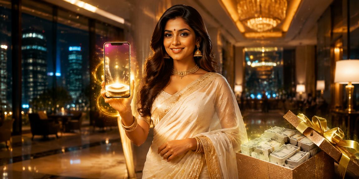 VIP player enjoying casino app in India
