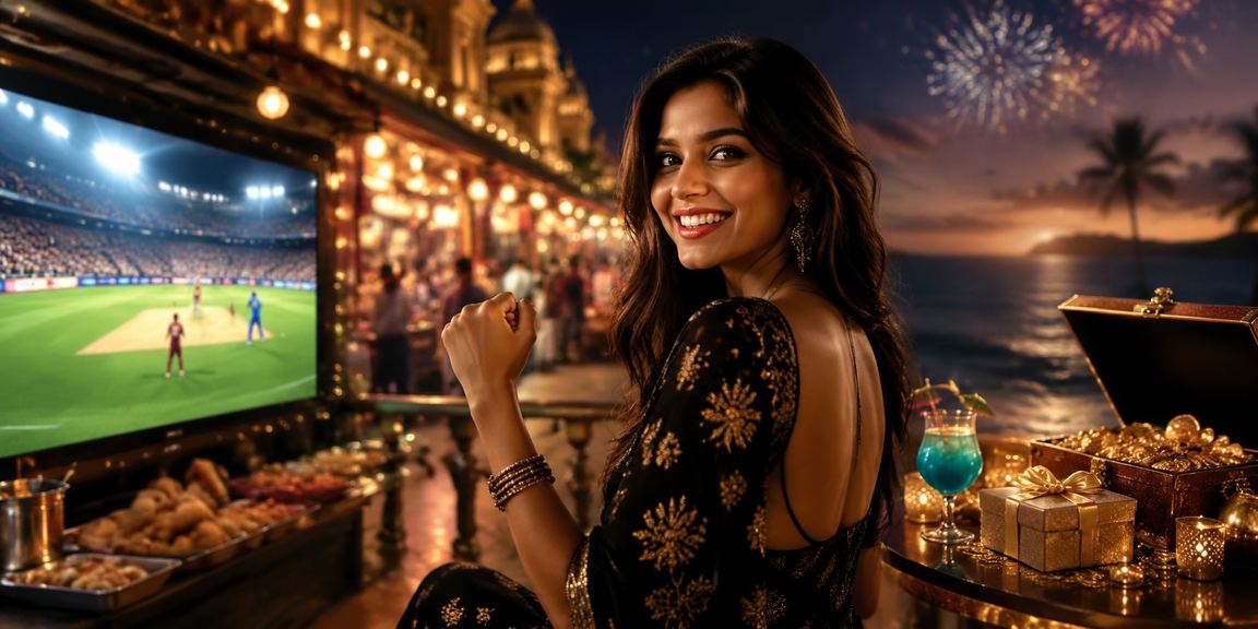 Night market entertainment near Lucknow old city with casino theme